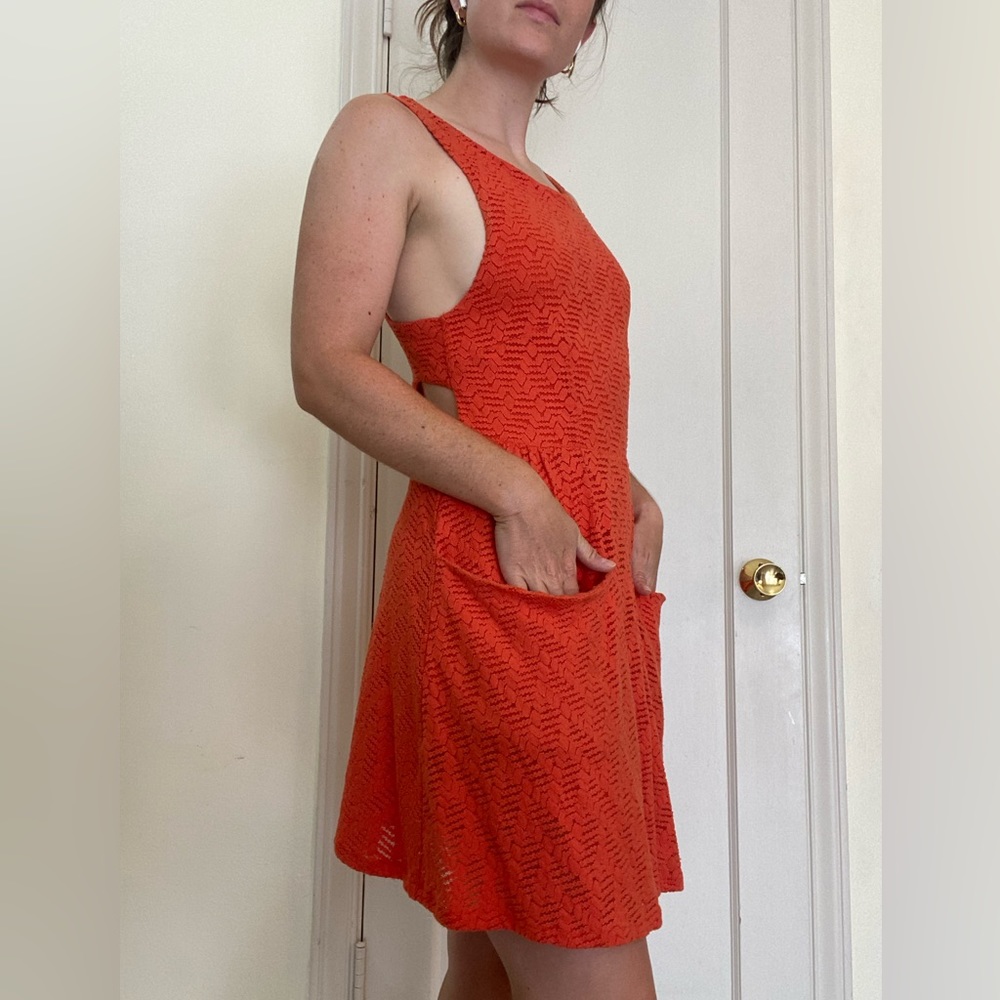 Tee people mini dress